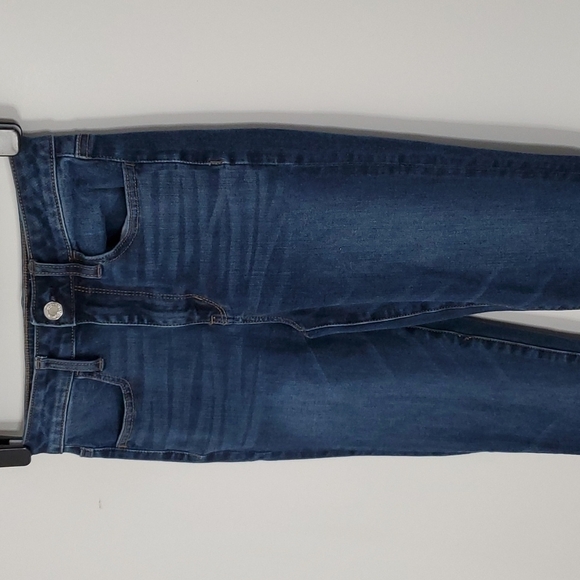 AMERICAN Eagle 360 next level stretch dark wash super high rise jeggings - Picture 2 of 8